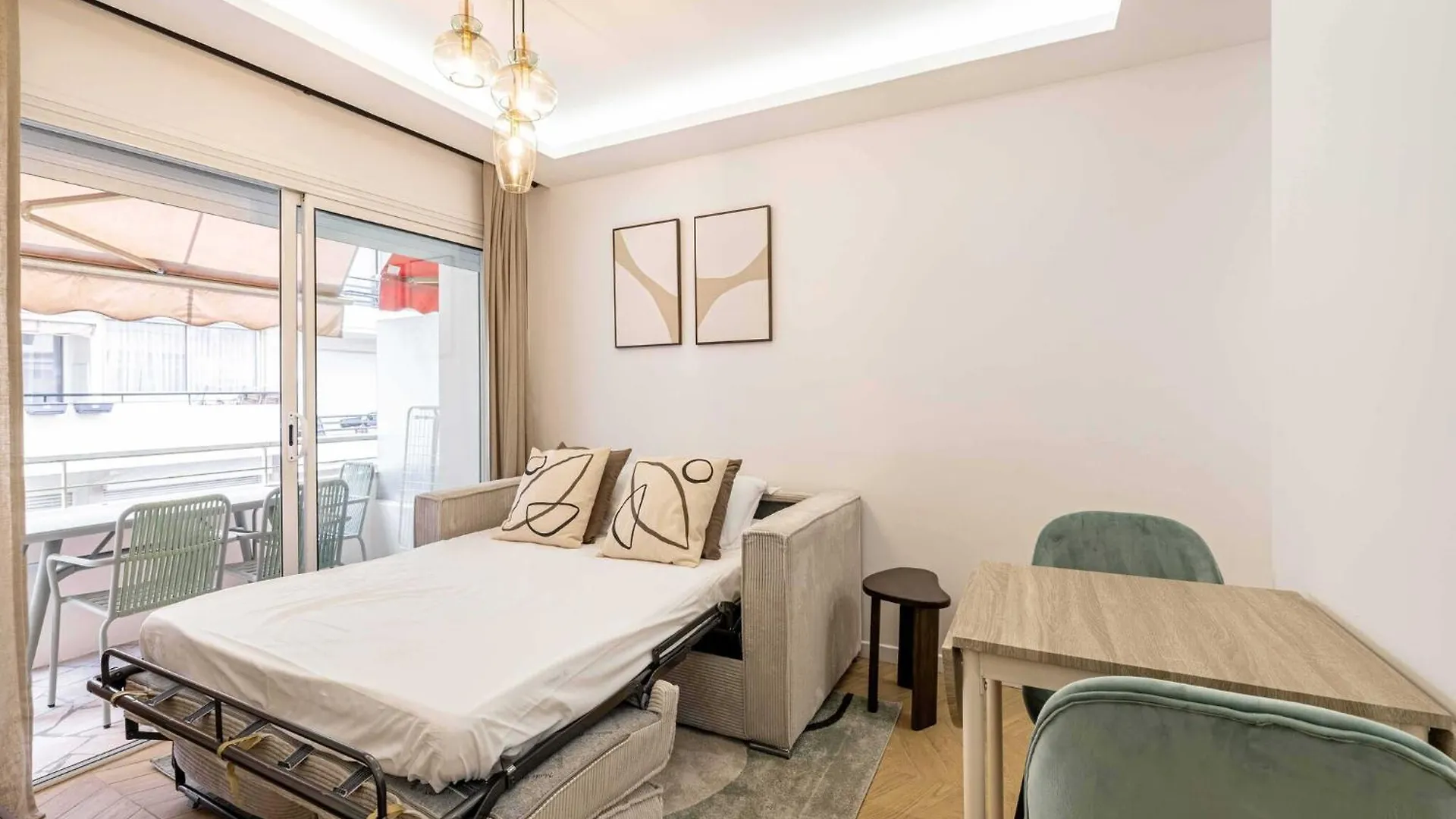 Elegant Apt With Balcony 1Bd 4P - Croisette Cannes Apartment